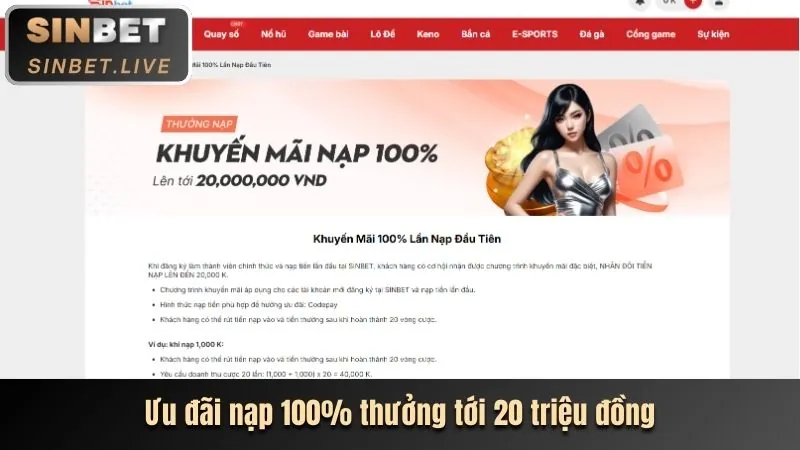 Khuyến mãi thể thao nohu77
